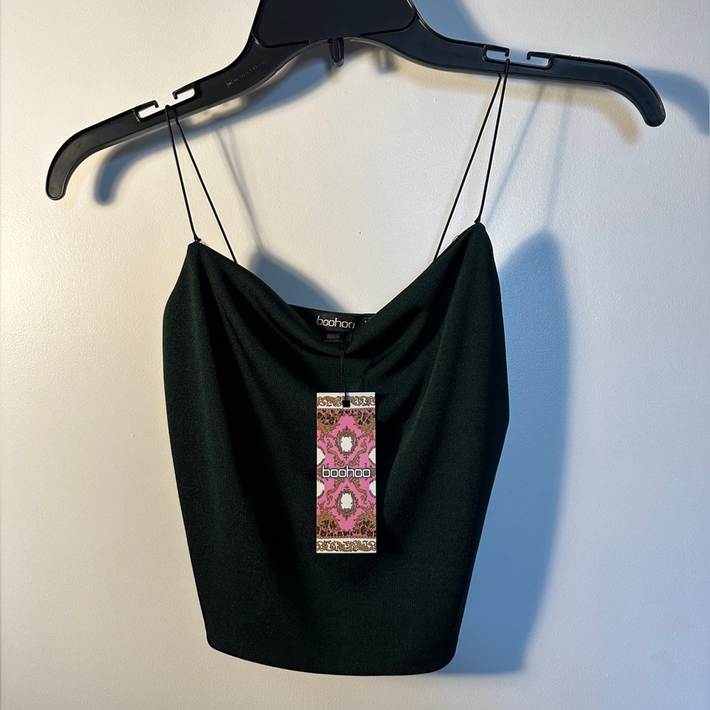 Basic green cami